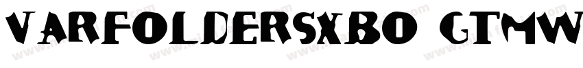 varfoldersxb0 gtmwv930q1h3xktq0字体转换